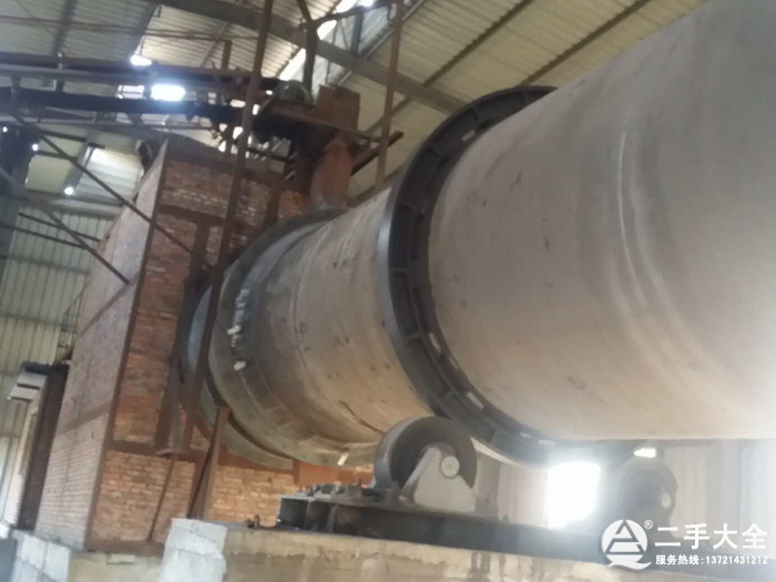 二手2.4×24米單筒烘干機(jī) 二手2.4×24米單筒烘干機(jī)