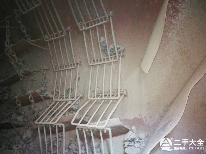 煤泥烘干機(jī)內(nèi)部結(jié)構(gòu)-進(jìn)料處 煤泥烘干機(jī)內(nèi)部結(jié)構(gòu)-進(jìn)料處