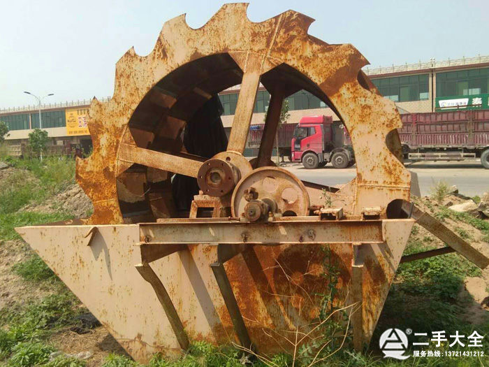 二手輪斗洗砂機 二手輪斗洗砂機