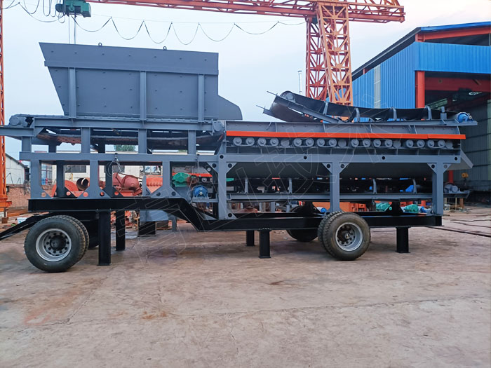 車載移動式泥石分離機 車載移動式泥石分離機