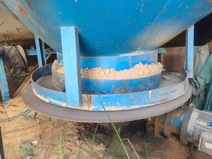 圓盤給料機工作面 圓盤給料機工作面