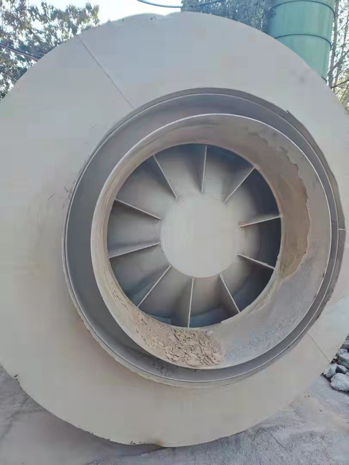 三回程烘干機(jī)出料口 三回程烘干機(jī)出料口