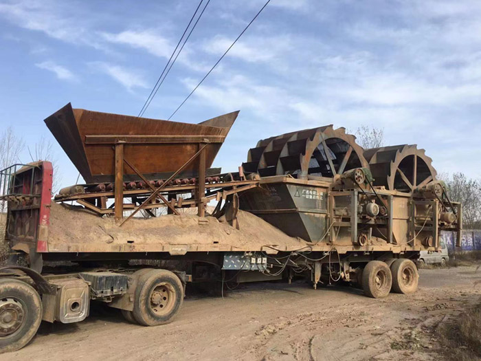 二手移動(dòng)洗砂機(jī) 二手移動(dòng)洗砂機(jī)